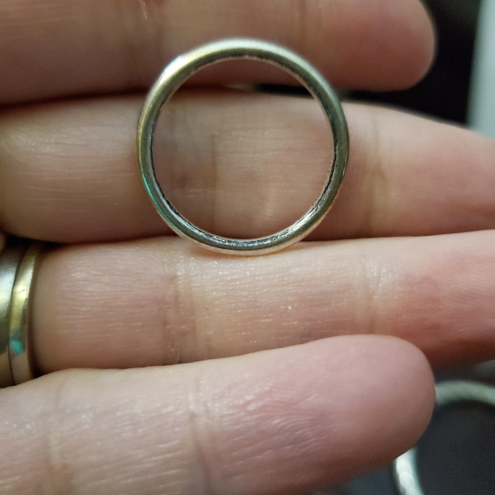 pandora plain band size 58